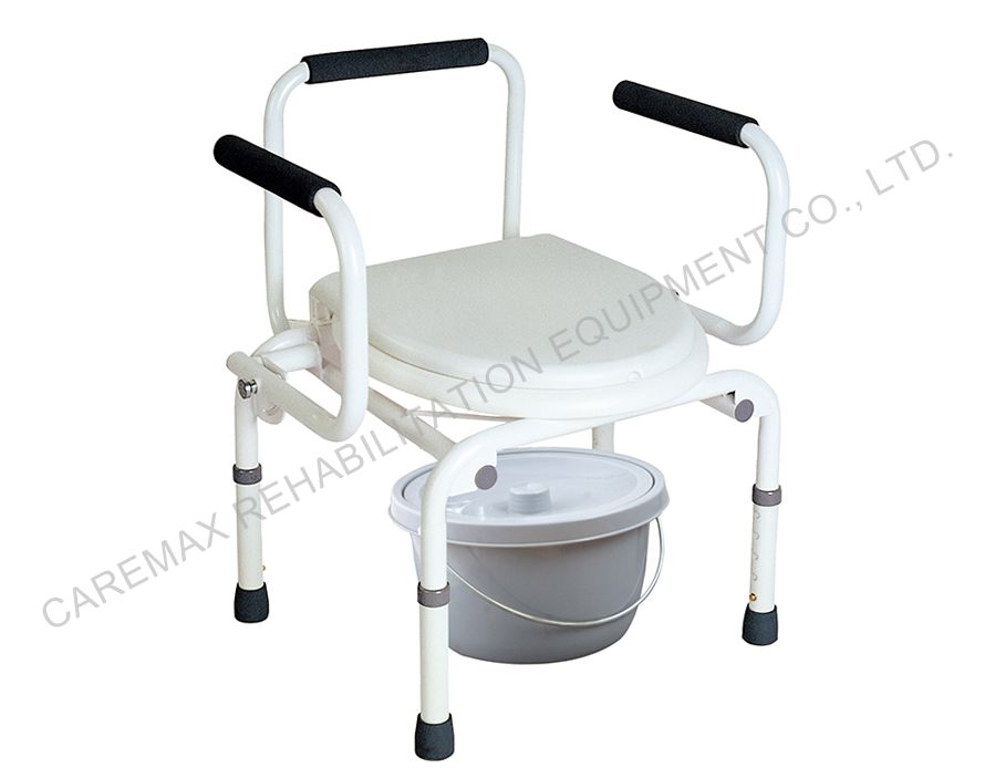 Steel Commode Chair CA667